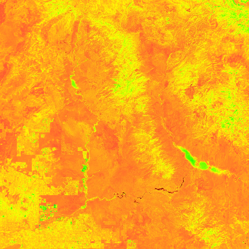 BSI — Bare Soil Index satellite composite